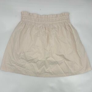 Free People Cotton Mini Skirt with Side Slits
